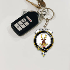 Clan Gordon Tartan Crest Keychain EA20 Clan Gordon Tartan Today   