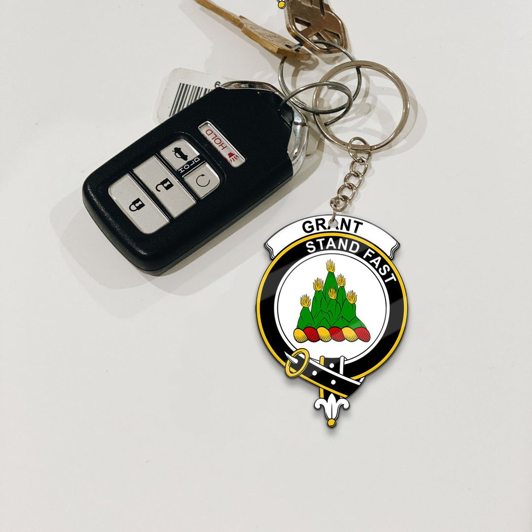 Clan Grant Tartan Crest Keychain XH77 Clan Grant Tartan Today   