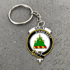 Clan Grant Tartan Crest Keychain XH77 Clan Grant Tartan Today   