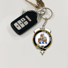 Clan Haig Tartan Crest Keychain HW83 Clan Haig Tartan Today   