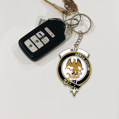 Clan Hay Tartan Crest Keychain KG31 Clan Hay Tartan Today   