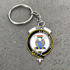 Clan Hope Tartan Crest Keychain RM70 Clan Hope Tartan Today   