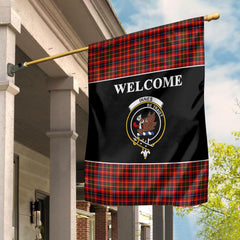 Clan Innes Tartan Crest Black Garden Flag DW67 Clan Innes Tartan Today   