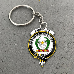 Clan Kinnaird Tartan Crest Keychain DR66 Clan Kinnaird Tartan Today   