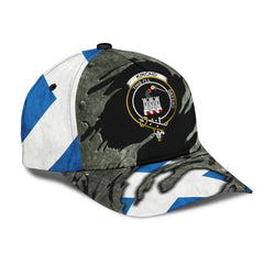 Clan Kincaid Tartan Crest Classic Cap FQ76 Kincaid Tartan Tartan Cap   