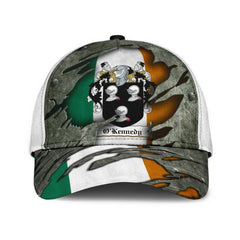 Clan Okennedy Coat Of Arms - Irish Family Crest Classic Cap CC78 Okennedy Coat Of Arms Irish Cap   