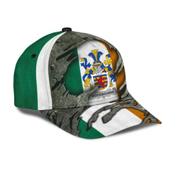 Clan Woodbourne Coat Of Arms - Irish Family Crest Classic Cap RM86 Woodbourne Coat Of Arms Irish Cap   