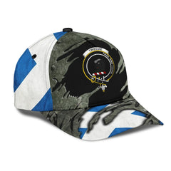 Clan Tweedie Tartan Crest Classic Cap VO38 Tweedie Tartan Tartan Cap   