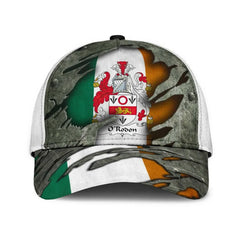 Clan Orodon Coat Of Arms - Irish Family Crest Classic Cap IN98 Orodon Coat Of Arms Irish Cap   