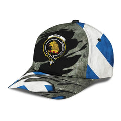 Clan Fairlie Modern Tartan Crest Classic Cap ZI16 Fairlie Modern Tartan Tartan Cap   