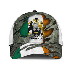 Clan Glindon Coat Of Arms - Irish Family Crest Classic Cap GH29 Glindon Coat Of Arms Irish Cap   