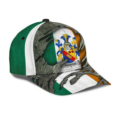 Clan Penrose Coat Of Arms - Irish Family Crest Classic Cap UQ69 Penrose Coat Of Arms Irish Cap   