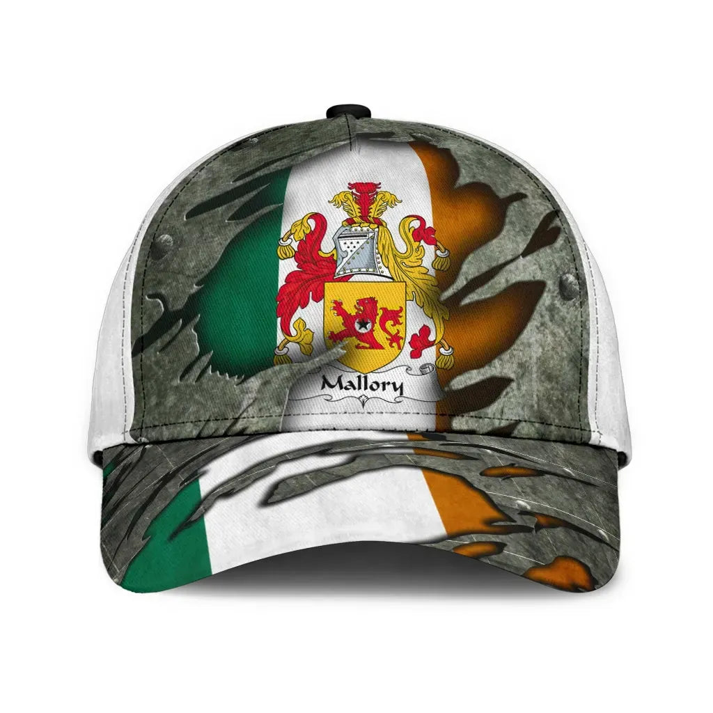 Clan Mallory Coat Of Arms - Irish Family Crest Classic Cap SJ55 ...