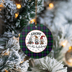 Clan Campbell of Cawdor Modern Tartan Tartan Crest Gnome Round Ceramic Ornament AU82 Campbell of Cawdor Modern Tartan Tartan Christmas   