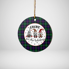 Clan Campbell of Cawdor Modern Tartan Tartan Crest Gnome Round Ceramic Ornament AU82 Campbell of Cawdor Modern Tartan Tartan Christmas   