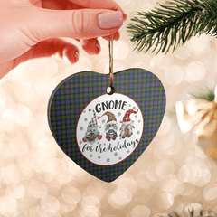 Clan Spalding Murray of Atholl Modern Tartan Tartan Crest Gnome Heart Ceramic Ornament LU97 Spalding Murray of Atholl Modern Tartan Tartan Christmas   