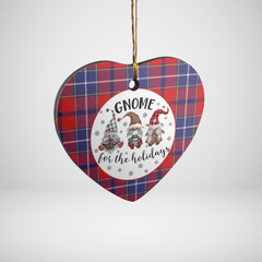 Clan Wishart Dress Tartan Tartan Crest Gnome Heart Ceramic Ornament NI95 Wishart Dress Tartan Tartan Christmas   