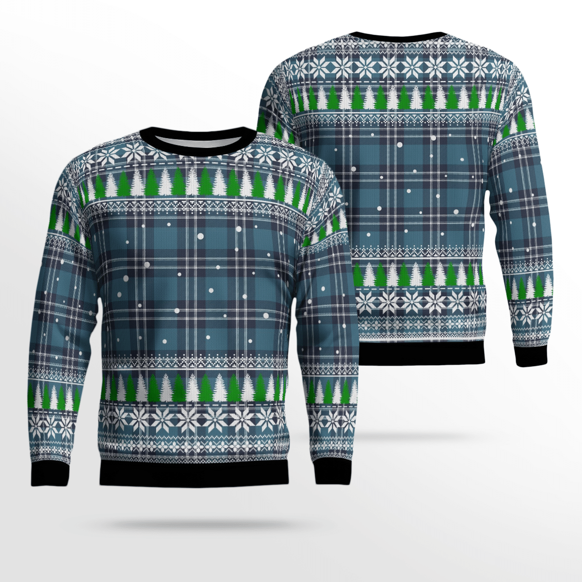 Clan Earl of St Andrews Tartan Christmas Ugly Sweater TV92 Earl of St Andrews Tartan Tartan Ugly Sweater   