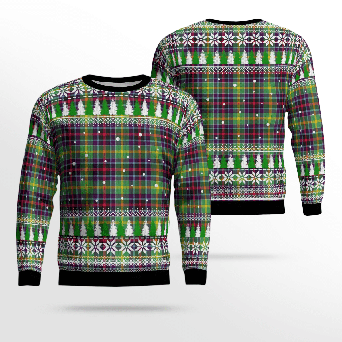 Clan Clephane Tartan Christmas Ugly Sweater OW81 Clephane Tartan Tartan Ugly Sweater   