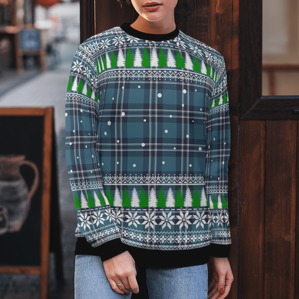 Clan Earl of St Andrews Tartan Christmas Ugly Sweater TV92 Earl of St Andrews Tartan Tartan Ugly Sweater   