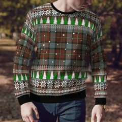 Clan Fergusson Weathered Tartan Christmas Ugly Sweater MG44 Fergusson Weathered Tartan Tartan Ugly Sweater   