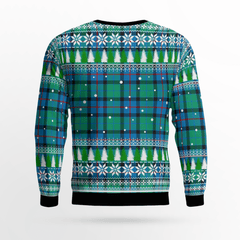 Clan Flower Of Scotland Tartan Christmas Ugly Sweater OY36 Flower Of Scotland Tartan Tartan Ugly Sweater   