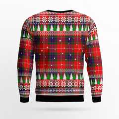 Clan Fraser Modern Tartan Christmas Ugly Sweater LW60 Fraser Modern Tartan Tartan Ugly Sweater   