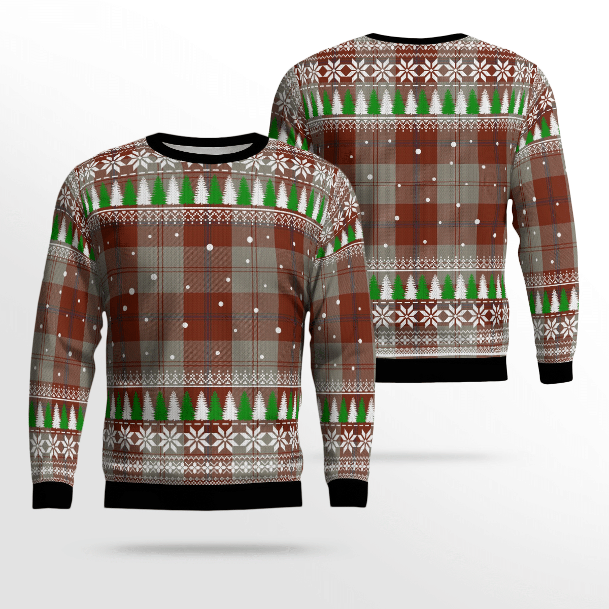 Clan Davidson Dress Dancers Tartan Christmas Ugly Sweater XX17 Davidson Dress Dancers Tartan Tartan Ugly Sweater   