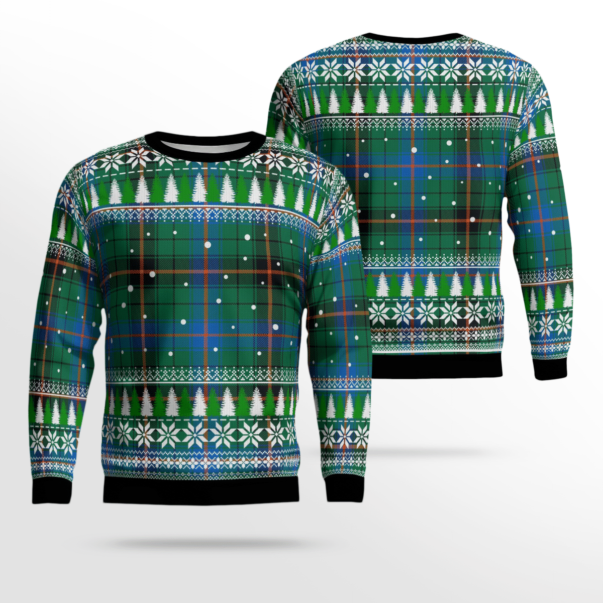 Clan Davidson Ancient Tartan Christmas Ugly Sweater MZ85 Davidson Ancient Tartan Tartan Ugly Sweater   