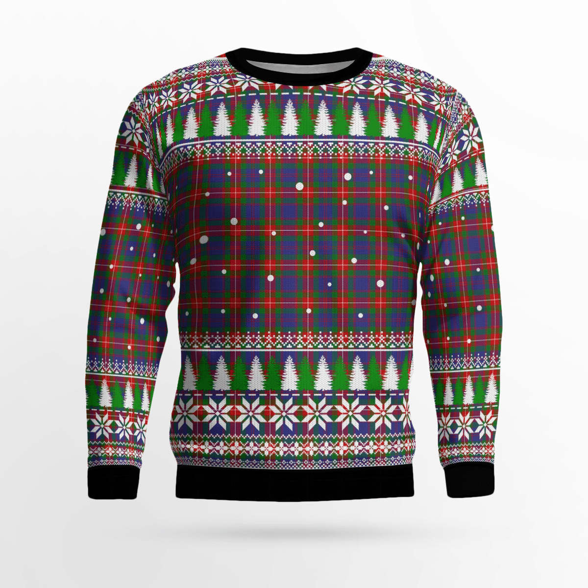 Clan Fraser of Lovat Tartan Christmas Ugly Sweater VC96 Fraser of Lovat Tartan Tartan Ugly Sweater   