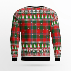 Clan Dalziel Modern Tartan Christmas Ugly Sweater OB65 Dalziel Modern Tartan Tartan Ugly Sweater   