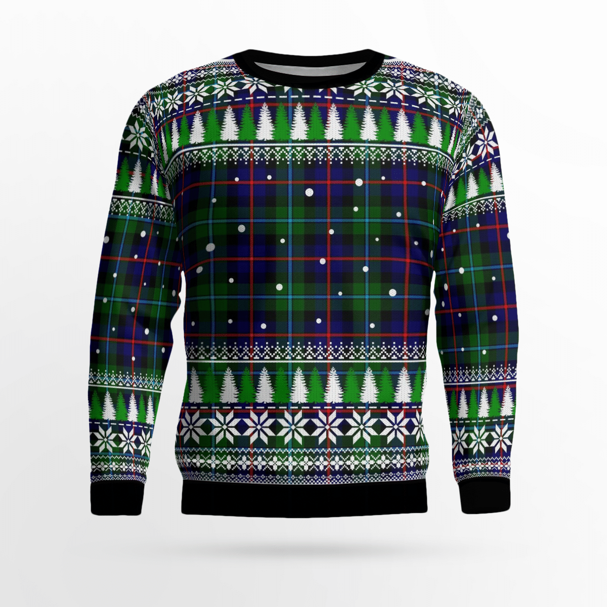 Clan Campbell of Cawdor Modern Tartan Christmas Ugly Sweater XT94 Campbell of Cawdor Modern Tartan Tartan Ugly Sweater   