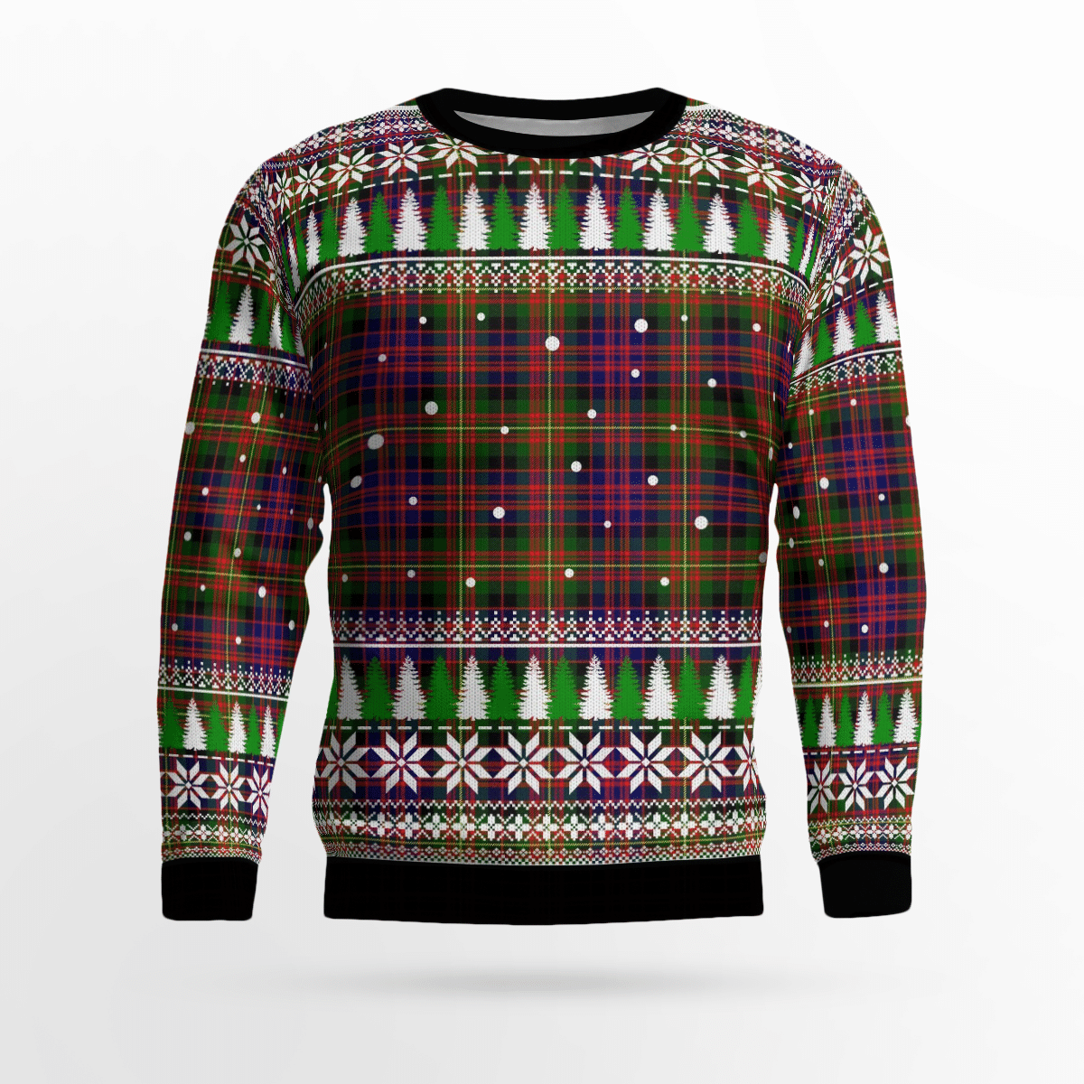 Clan Carnegie Modern Tartan Christmas Ugly Sweater XG91 Carnegie Modern Tartan Tartan Ugly Sweater   