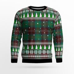 Clan Chisholm Hunting Ancient Tartan Christmas Ugly Sweater PU76 Chisholm Hunting Ancient Tartan Tartan Ugly Sweater   