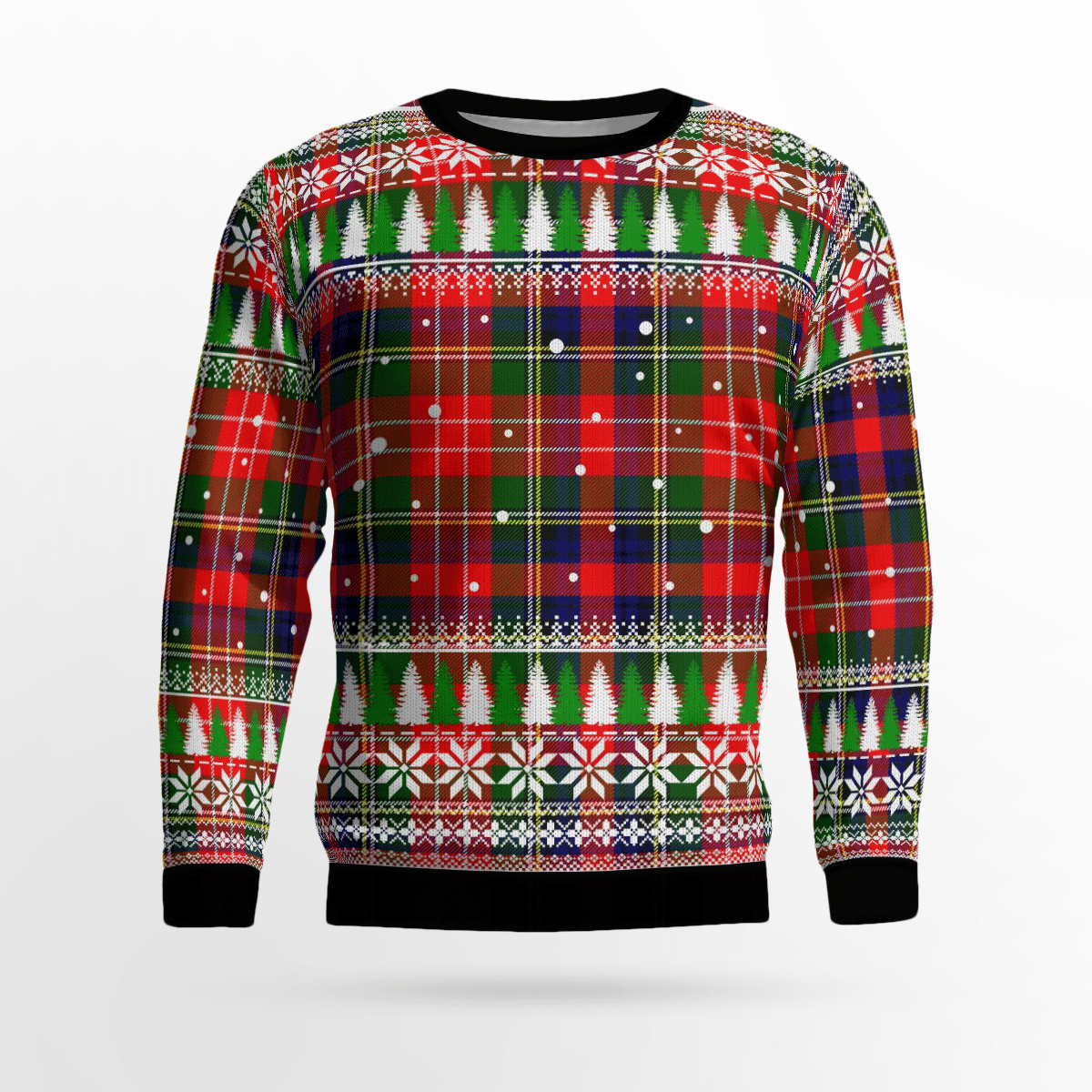 Clan Christie Tartan Christmas Ugly Sweater MI78 Christie Tartan Tartan Ugly Sweater   