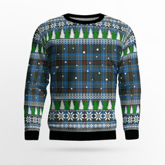 Clan Cockburn Modern Tartan Christmas Ugly Sweater DV29 Cockburn Modern Tartan Tartan Ugly Sweater   