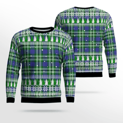 Clan Haliburton Tartan Christmas Ugly Sweater IL69 Haliburton Tartan Tartan Ugly Sweater   