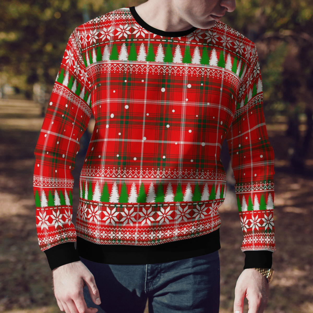 Clan Duke of Rothesay Modern Tartan Christmas Ugly Sweater AM71 Duke of Rothesay Modern Tartan Tartan Ugly Sweater   