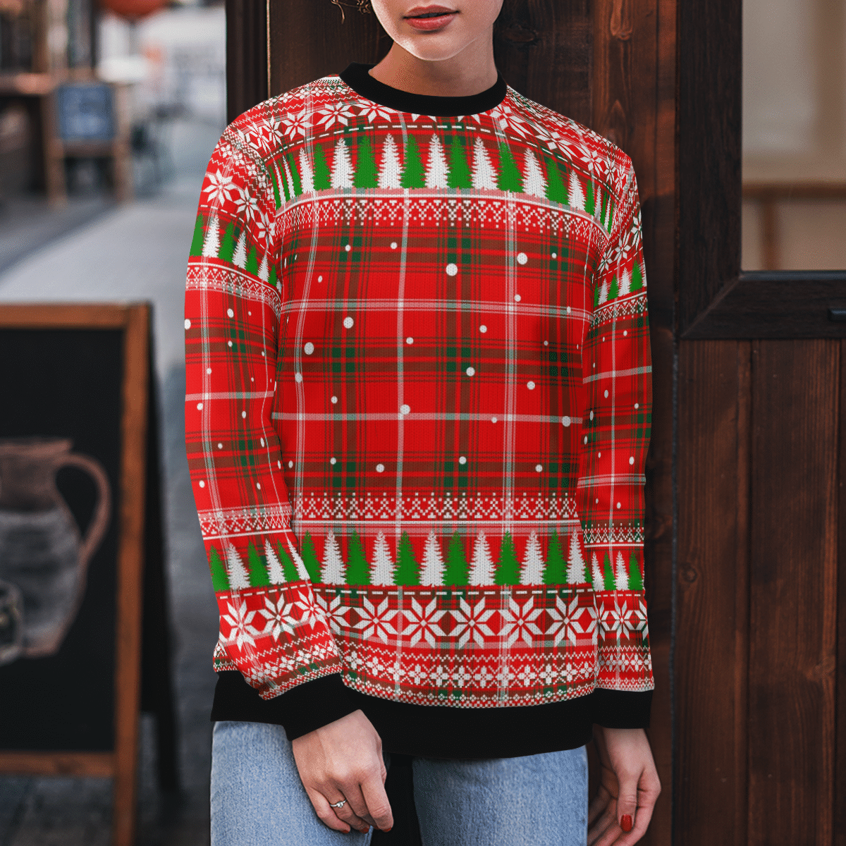 Clan Duke of Rothesay Modern Tartan Christmas Ugly Sweater AM71 Duke of Rothesay Modern Tartan Tartan Ugly Sweater   