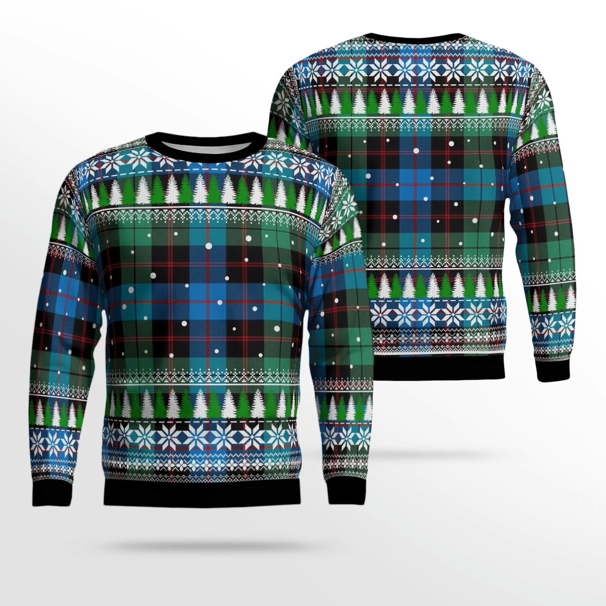 Clan Guthrie Ancient Tartan Christmas Ugly Sweater TP67 Guthrie Ancient Tartan Tartan Ugly Sweater   