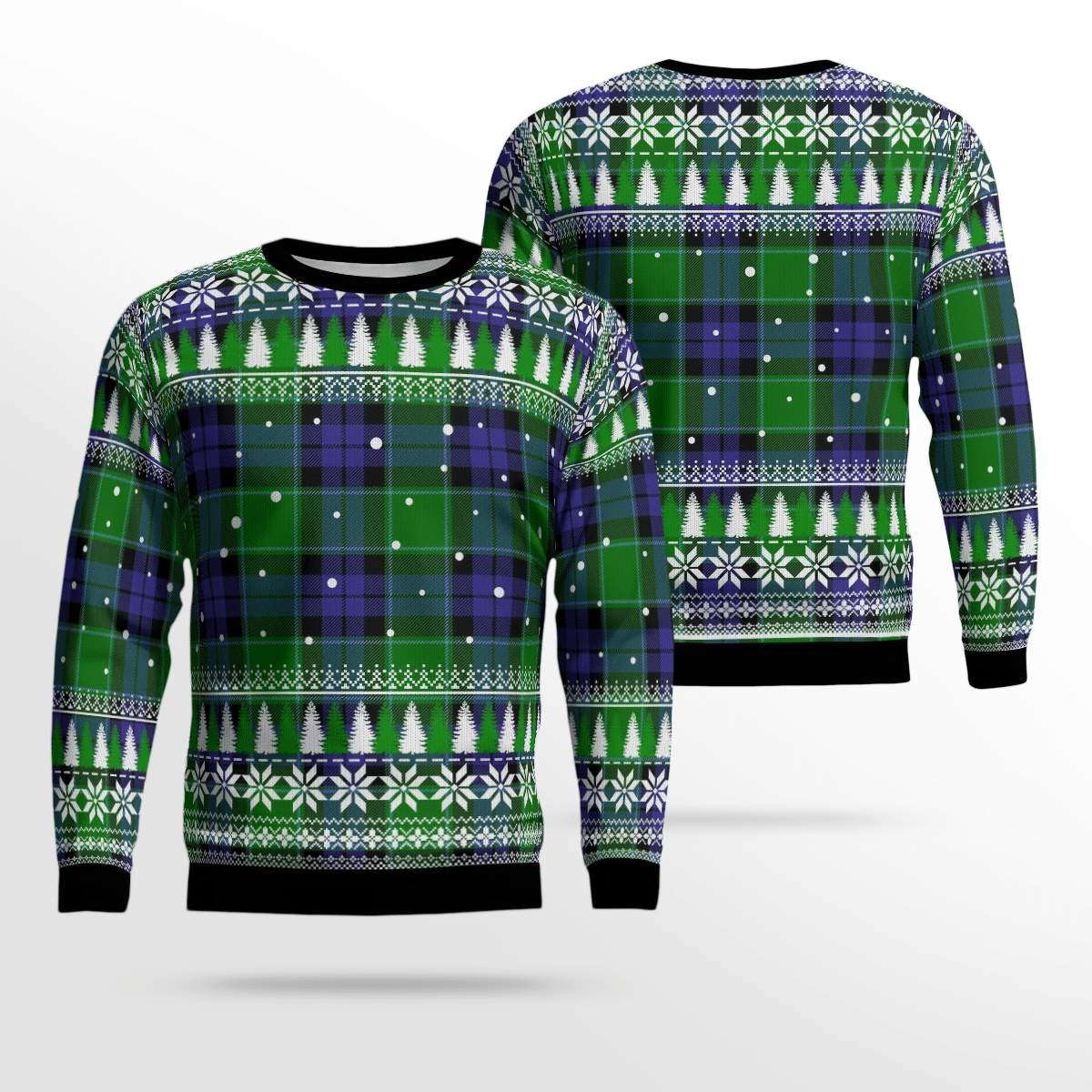 Clan Haldane 2 Tartan Christmas Ugly Sweater QF68 Haldane 2 Tartan Tartan Ugly Sweater   