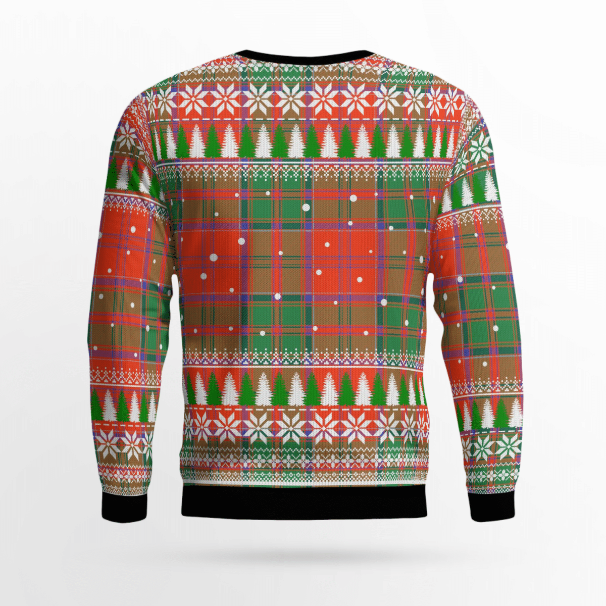 Clan Grant Ancient Tartan Christmas Ugly Sweater LA60 Grant Ancient Tartan Tartan Ugly Sweater   