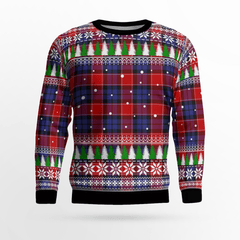 Clan Haldane 1 Tartan Christmas Ugly Sweater AH78 Haldane 1 Tartan Tartan Ugly Sweater   