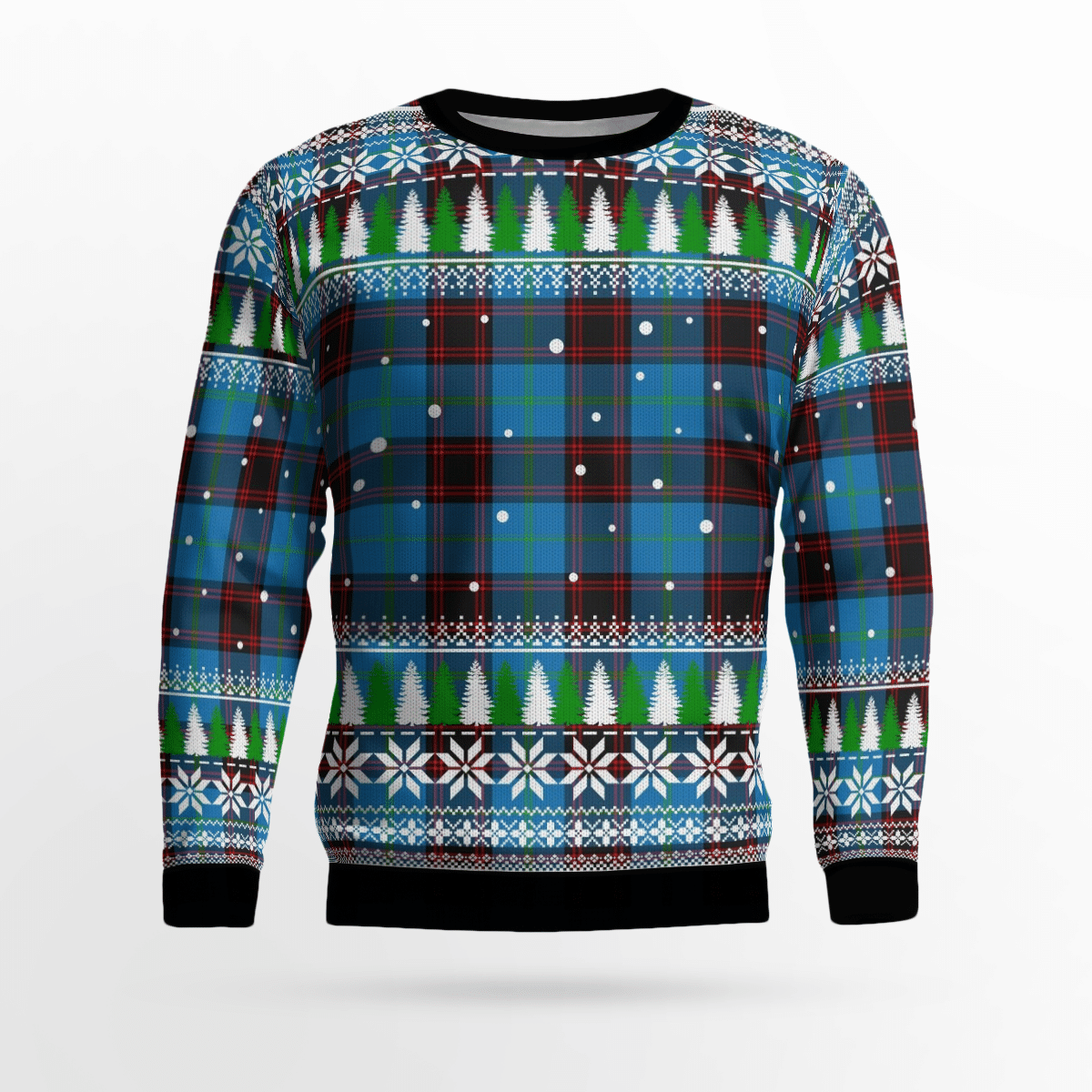 Clan Home Ancient Tartan Christmas Ugly Sweater KV74 Home Ancient Tartan Tartan Ugly Sweater   