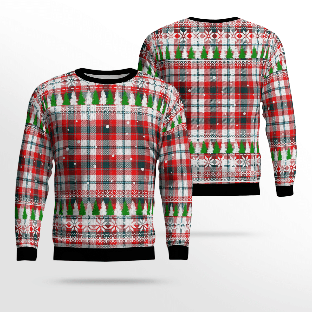 Clan Glasgow District Tartan Christmas Ugly Sweater KI62 Glasgow District Tartan Tartan Ugly Sweater   