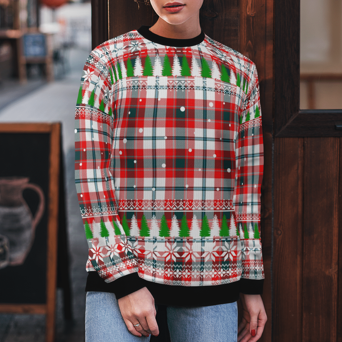 Clan Glasgow District Tartan Christmas Ugly Sweater KI62 Glasgow District Tartan Tartan Ugly Sweater   