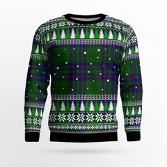 Clan Lockhart Modern Tartan Christmas Ugly Sweater GP95 Lockhart Modern Tartan Tartan Ugly Sweater   