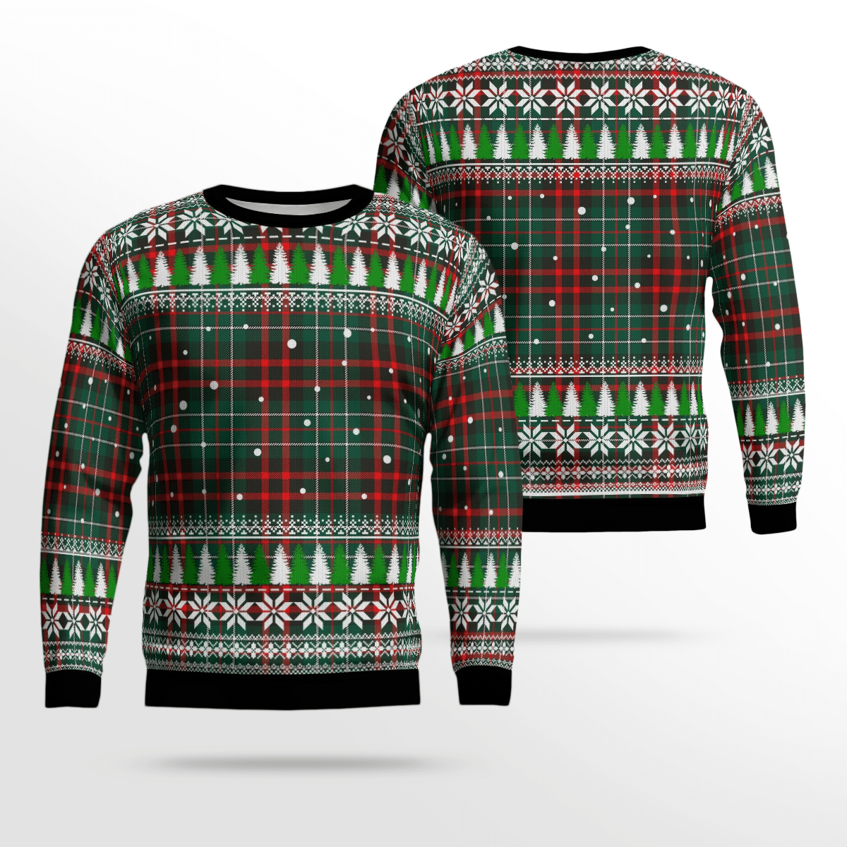 Clan MacDiarmid Modern Tartan Christmas Ugly Sweater CJ50 MacDiarmid Modern Tartan Tartan Ugly Sweater   