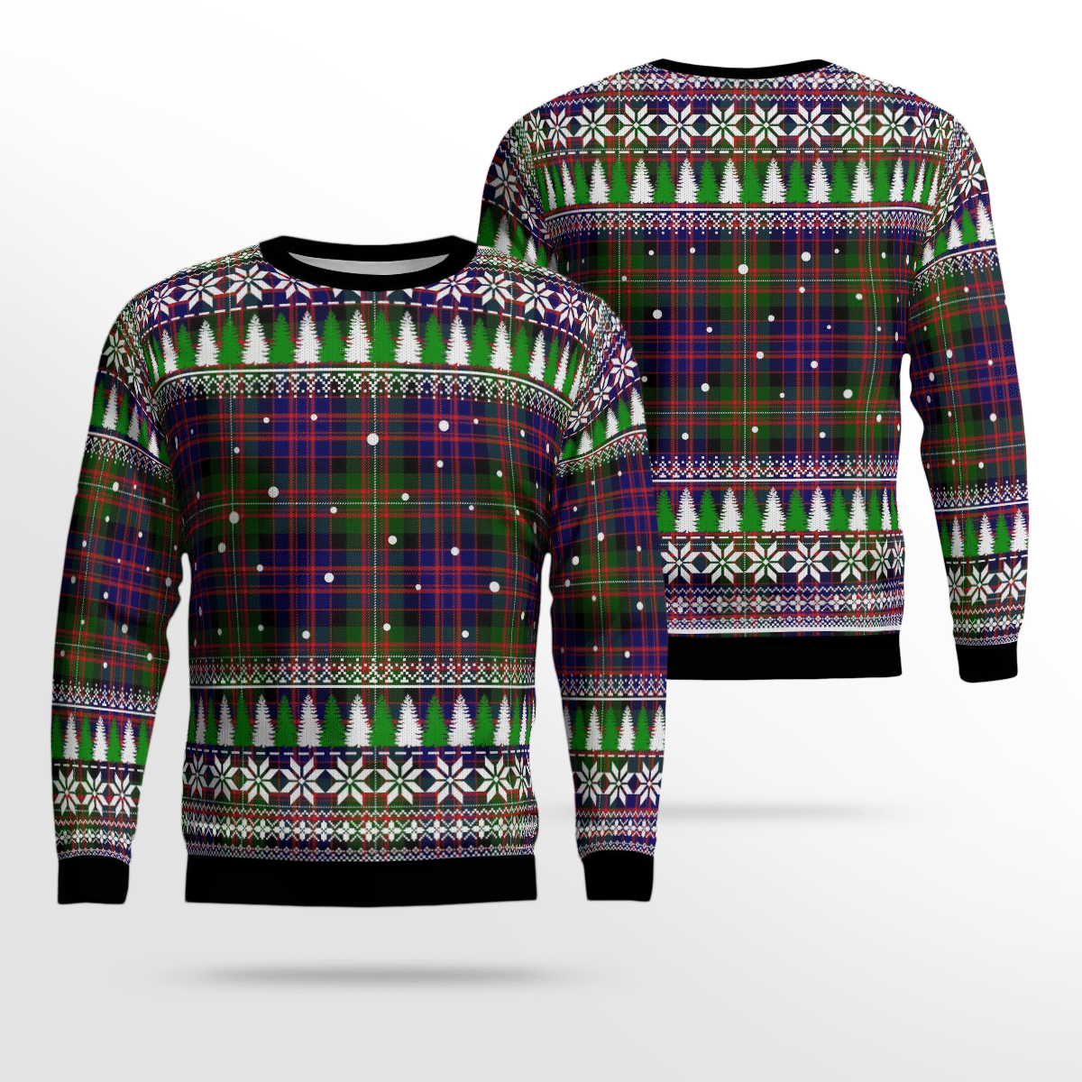 Clan MacDonnell of Glengarry Modern Tartan Christmas Ugly Sweater QI86 MacDonnell of Glengarry Modern Tartan Tartan Ugly Sweater   