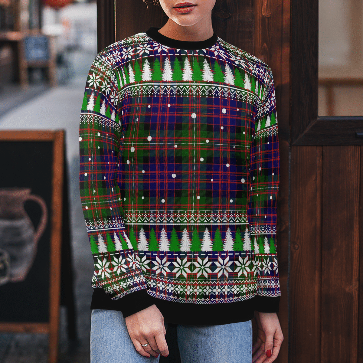 Clan MacDonnell of Glengarry Modern Tartan Christmas Ugly Sweater QI86 MacDonnell of Glengarry Modern Tartan Tartan Ugly Sweater   